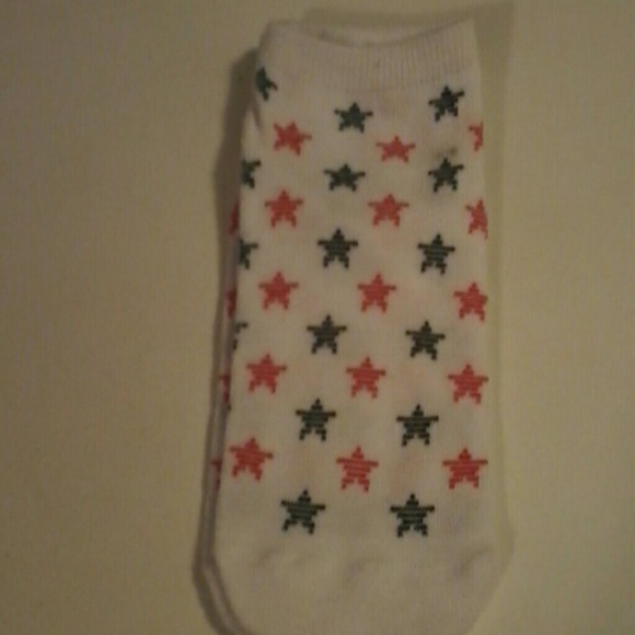 💞JUST IN💞 NEW 2 pairs of fourth of July socks! - Picture 2 of 3